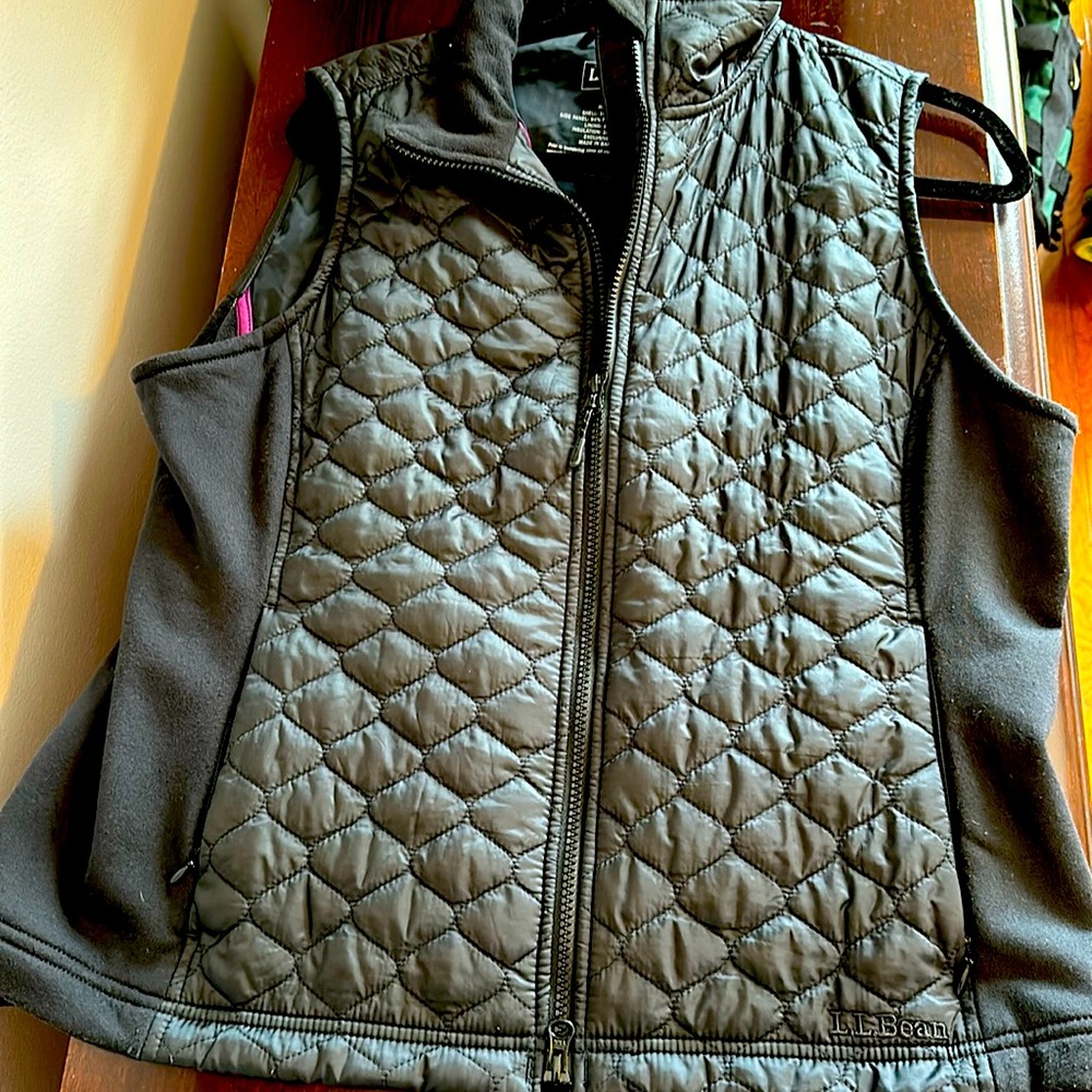 LL Bean Vest.Black